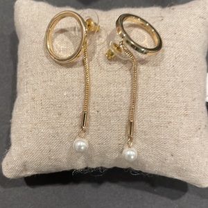 Kate Spade earrings nib gold